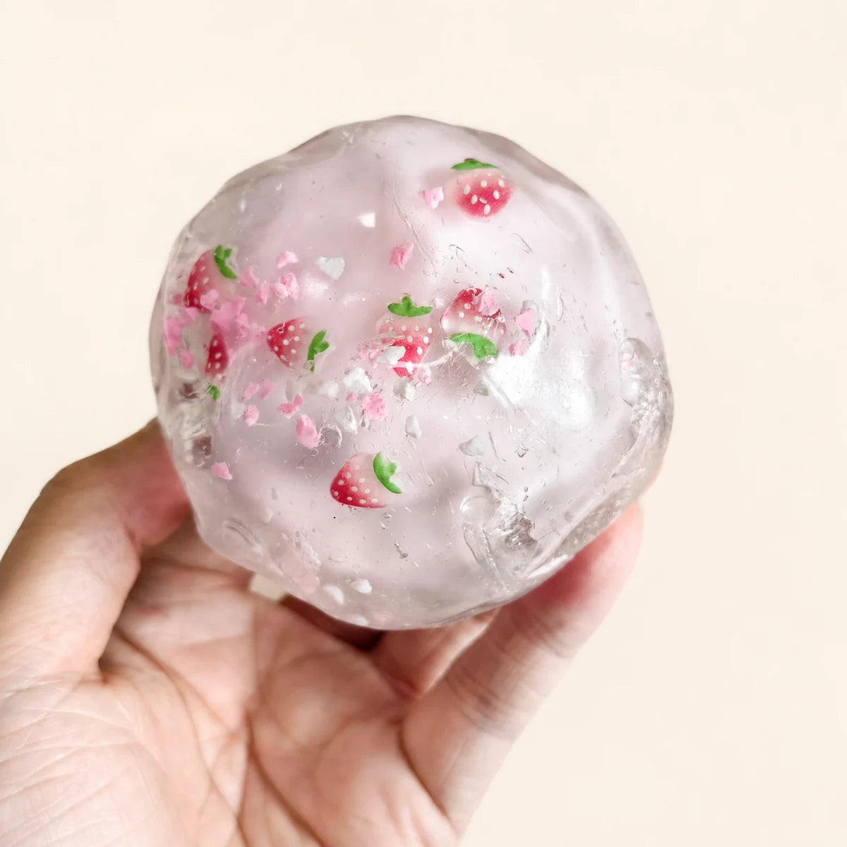 Strawberry Tidal Melt Sensory Ball