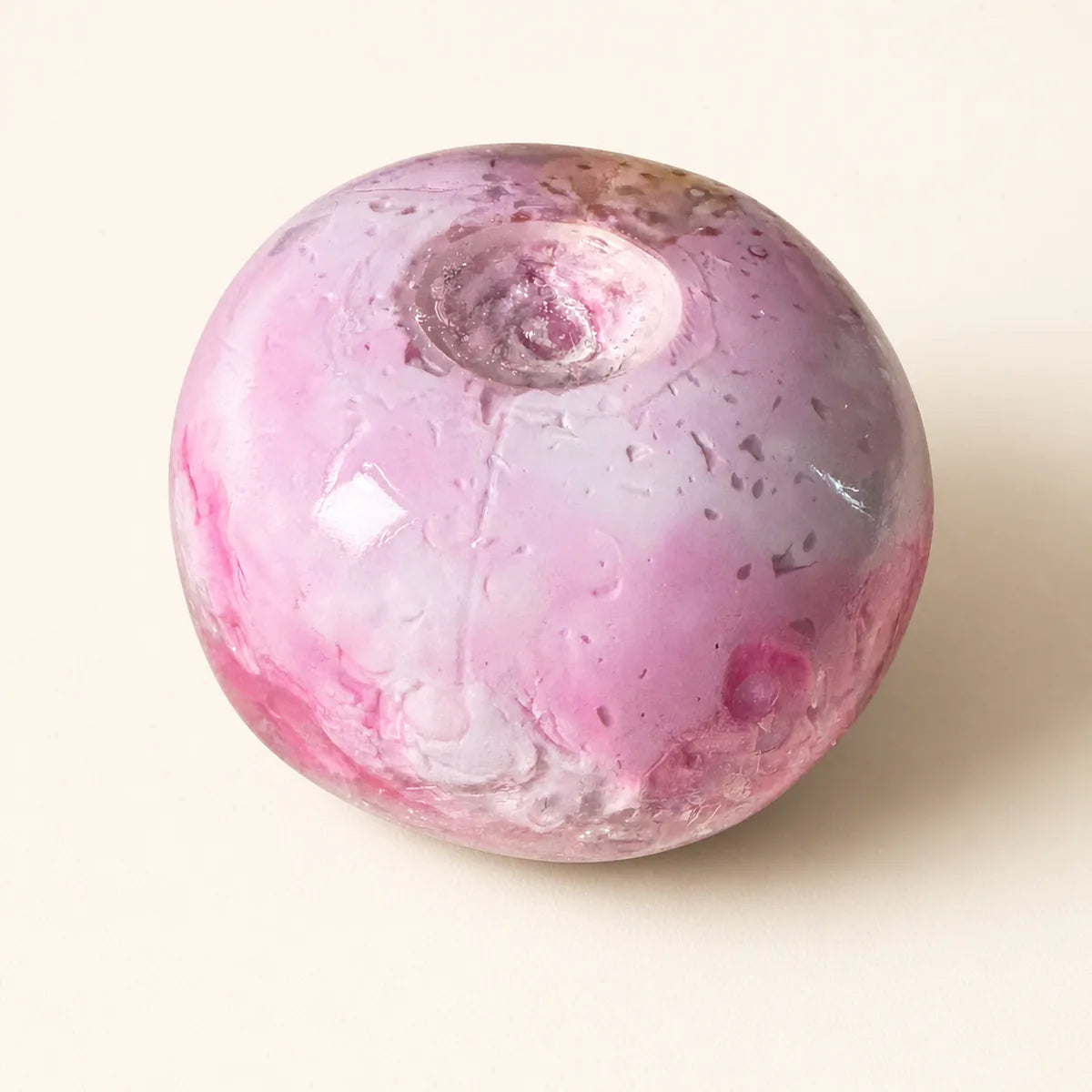 Peach Jumbo Dual-Texture Sensory Ball