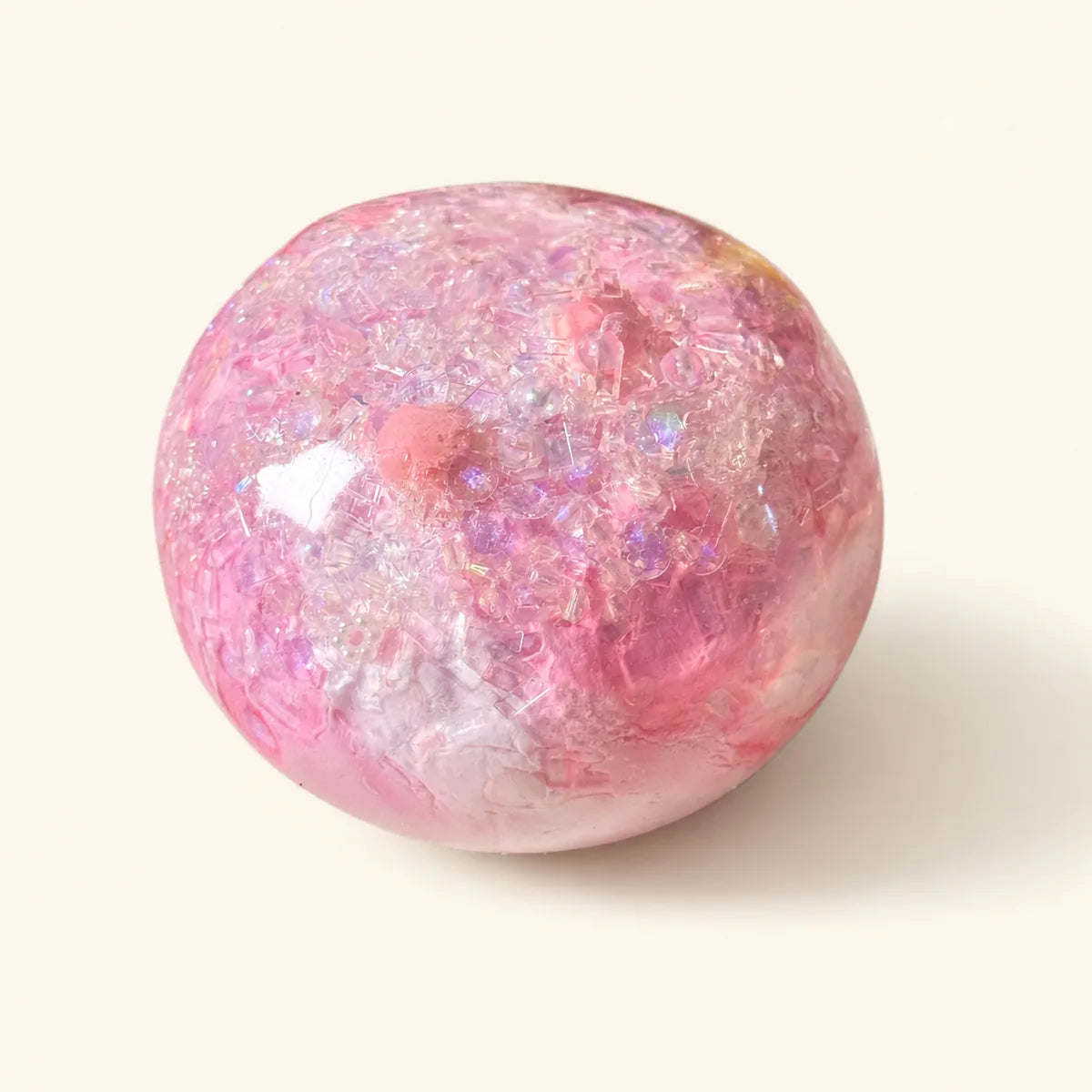 Peach Jumbo Dual-Texture Sensory Ball