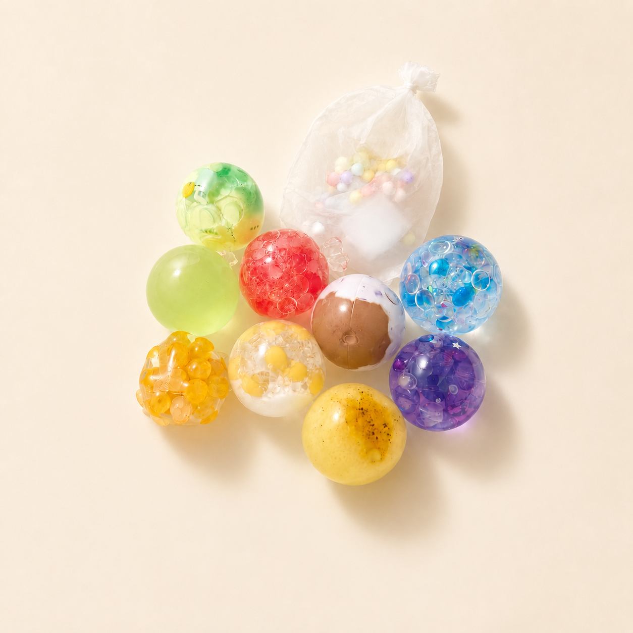 Mini Ball Blind Box Set · 3cm Stress Balls DIY sensory craft set by ZENGUE