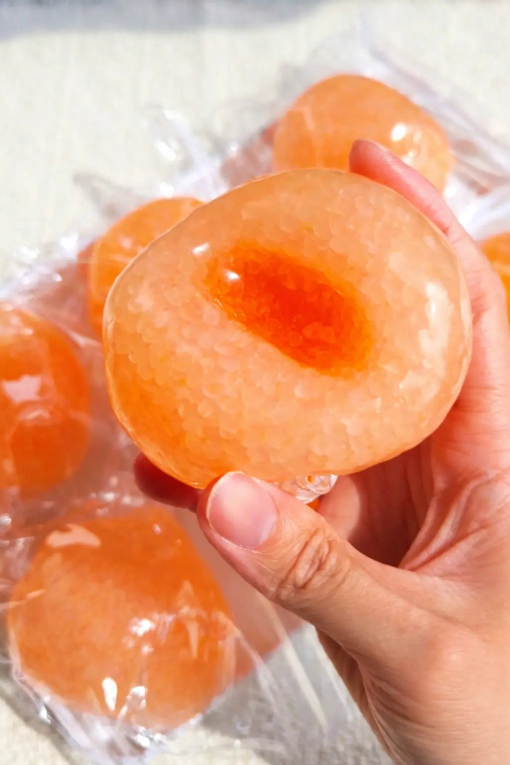 Apricot Snow Crunch Ball