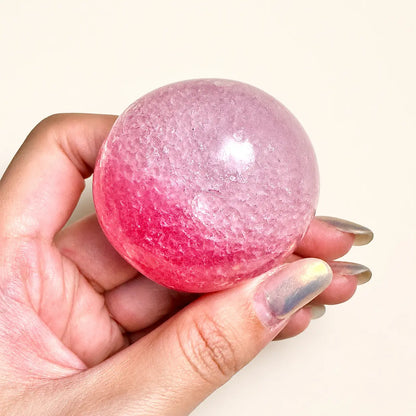 White Peach 4cm Mini Sensory Ball Set — 4-Piece Collection
