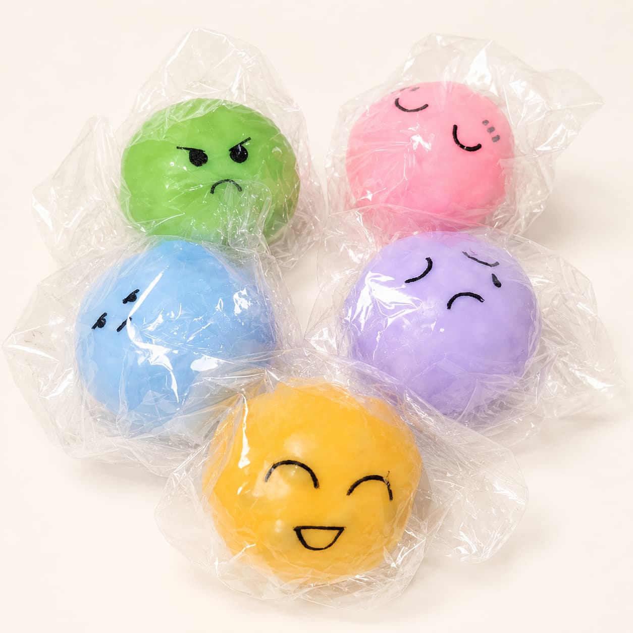 Juicy Pop Crisp Mood Bag sensory squeeze toy by ZENGUE