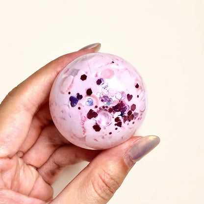 White Peach 4cm Mini Sensory Ball Set — 4-Piece Collection