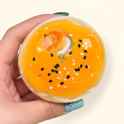 Sesame Cream Bun Crunch Ball